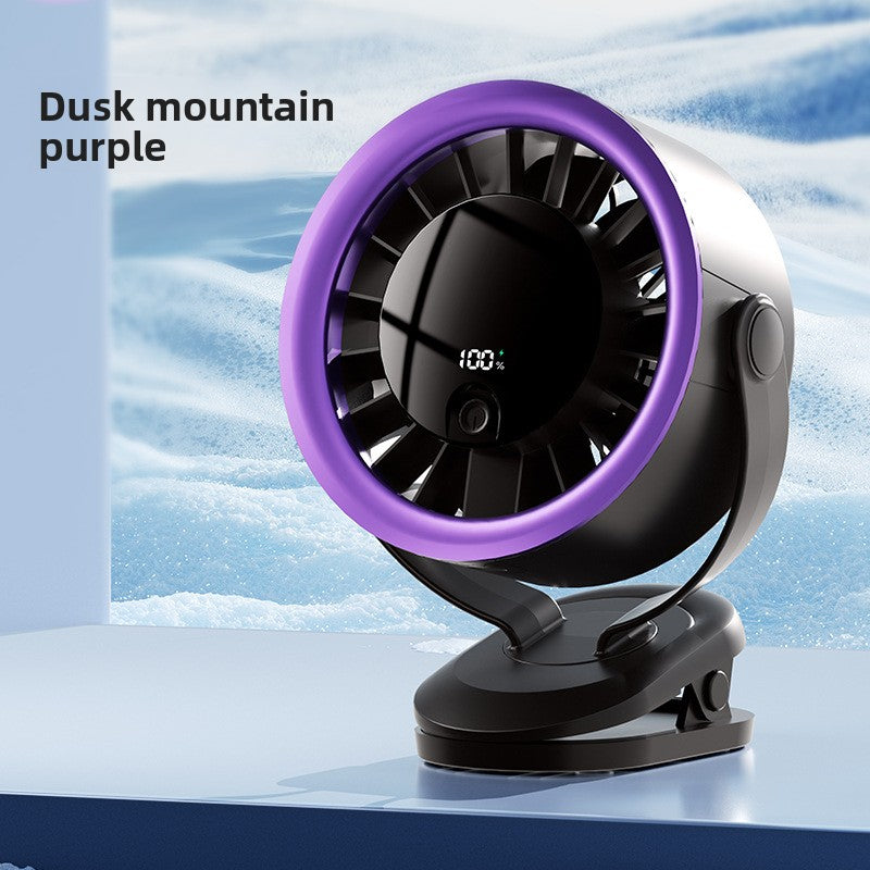 USB Digital Desk Fan with 100 Speeds