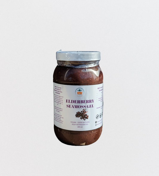 Premium Elderberry Sea Moss Gel