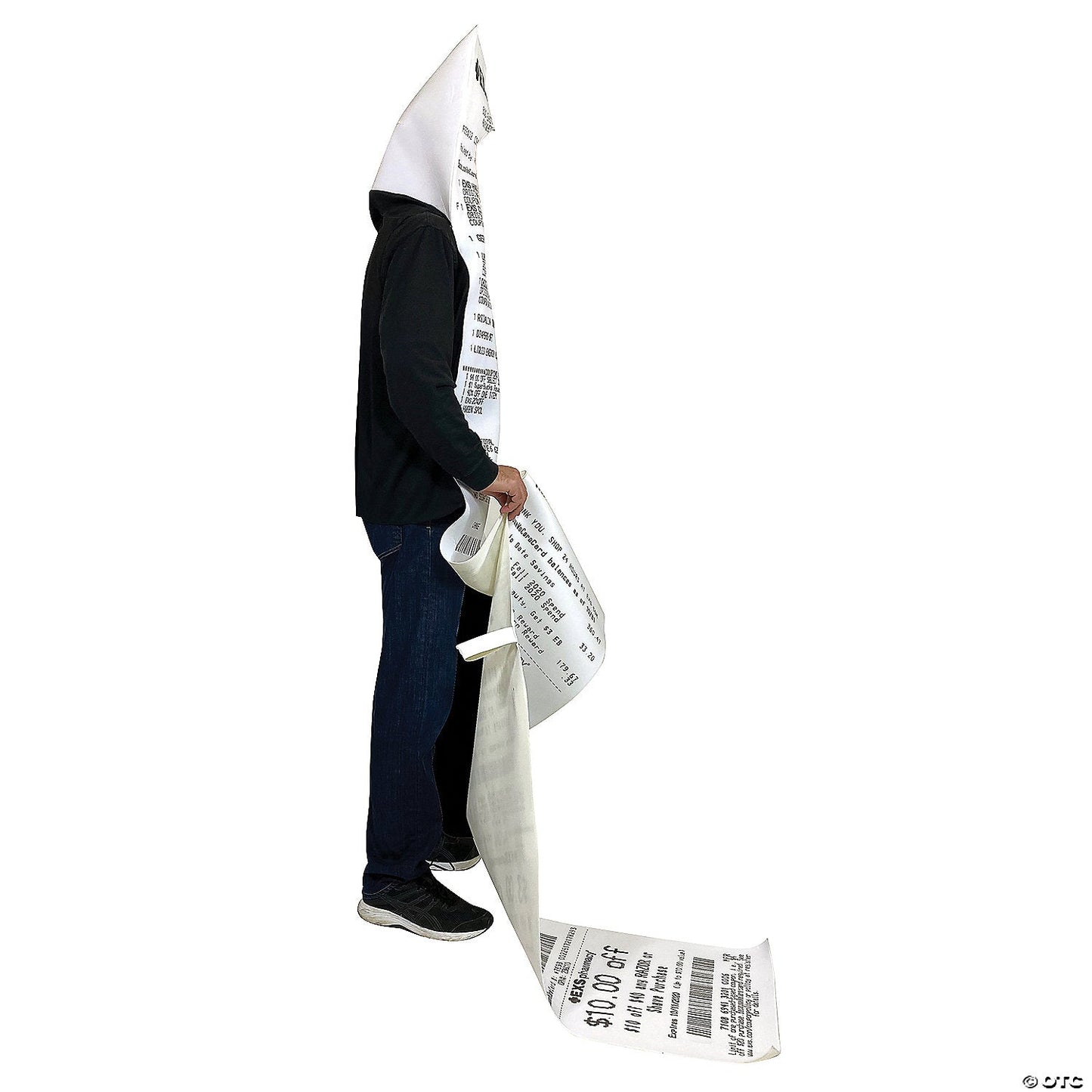 Long Receipt Costume