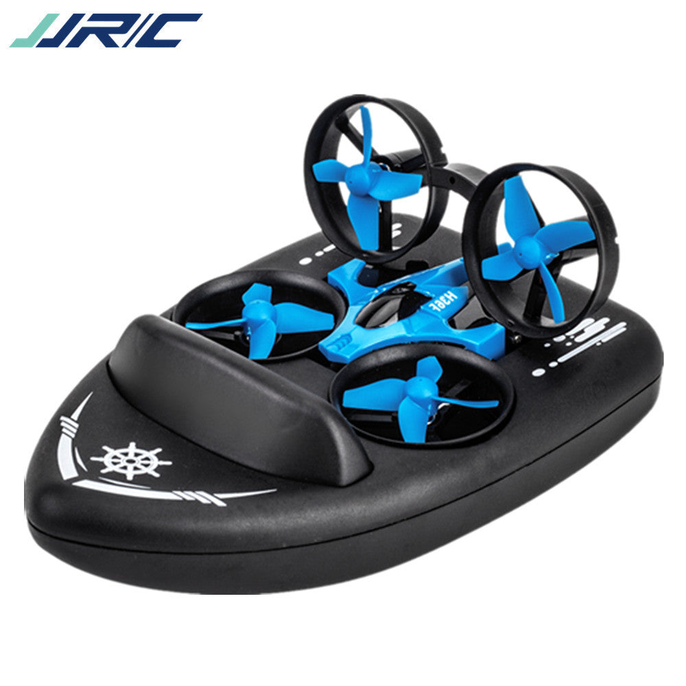 Remote Control Hovercraft and Drone for land, water and air