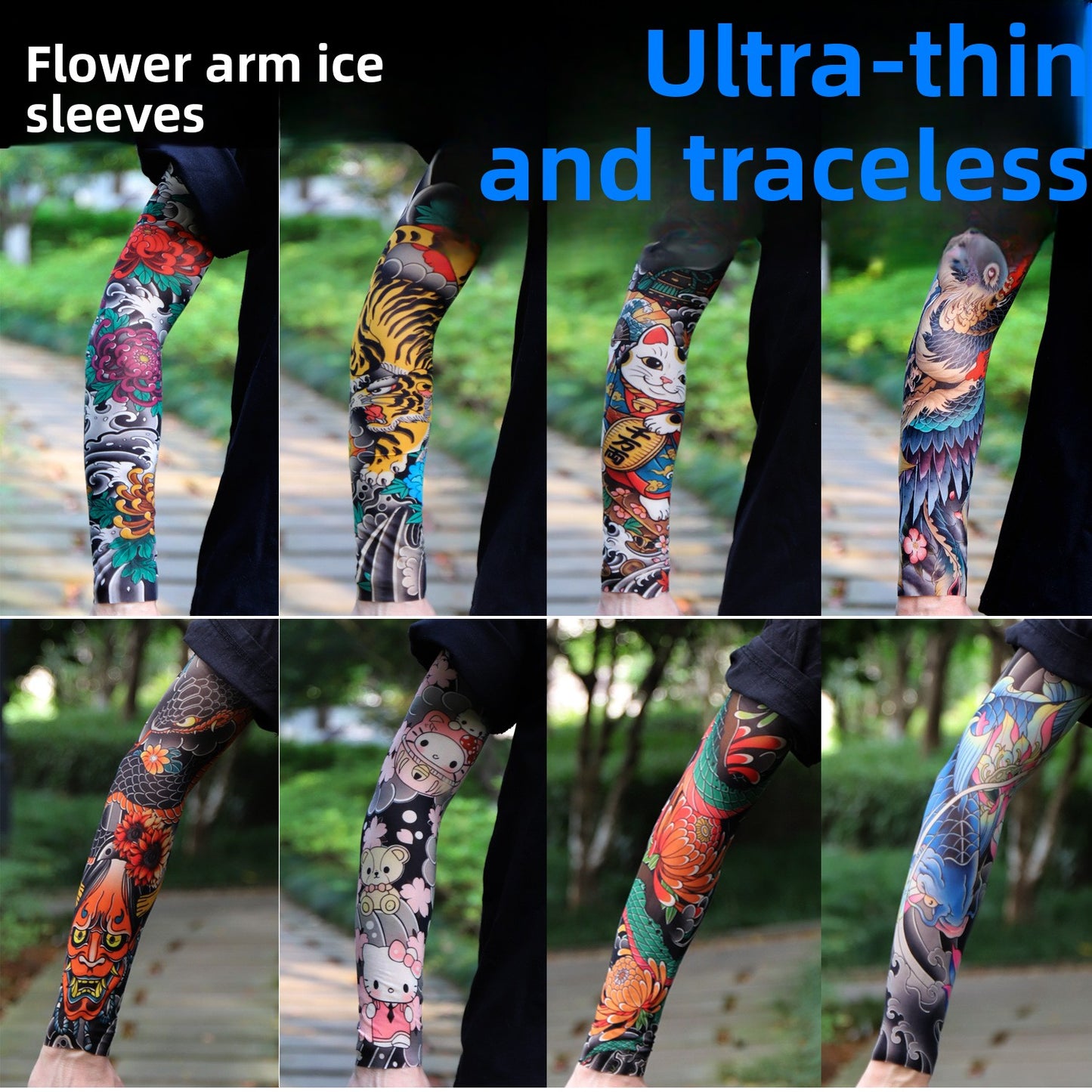 Realistic tattoo Arm sleeves