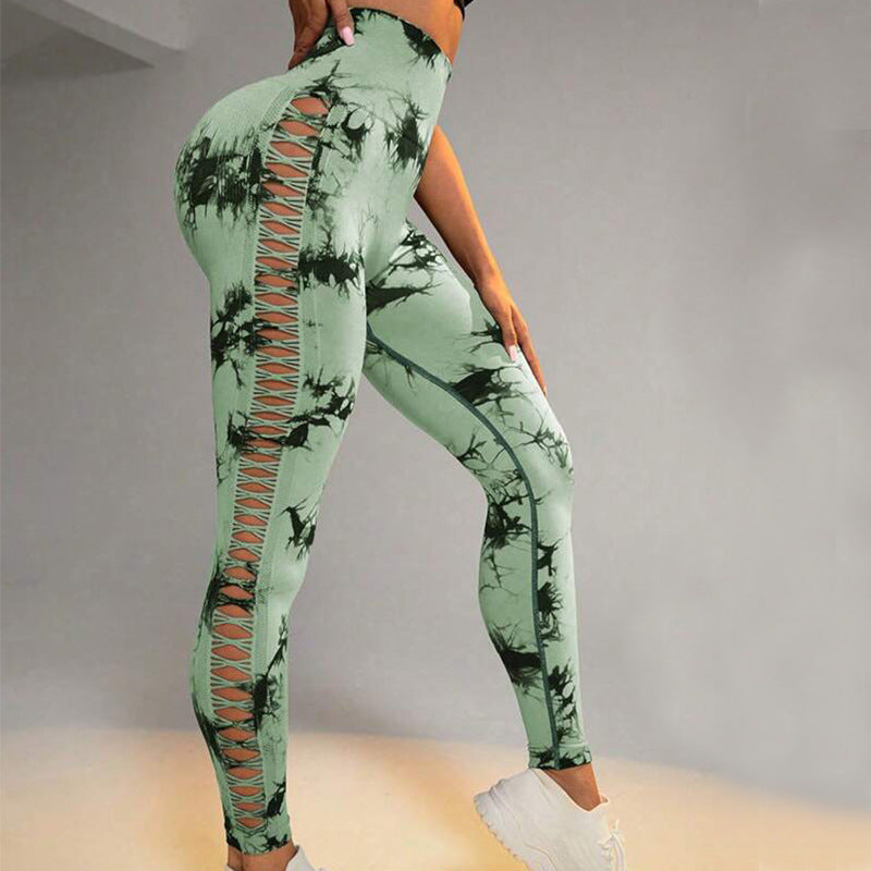 High Waist Yoga Leggings with Butt Lifting Design