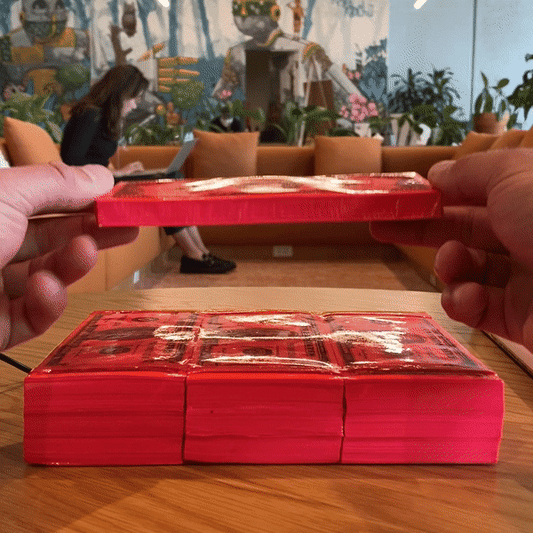 Levitating Stack - Flaming Pink