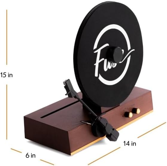 Vertical Record Player without Speakers