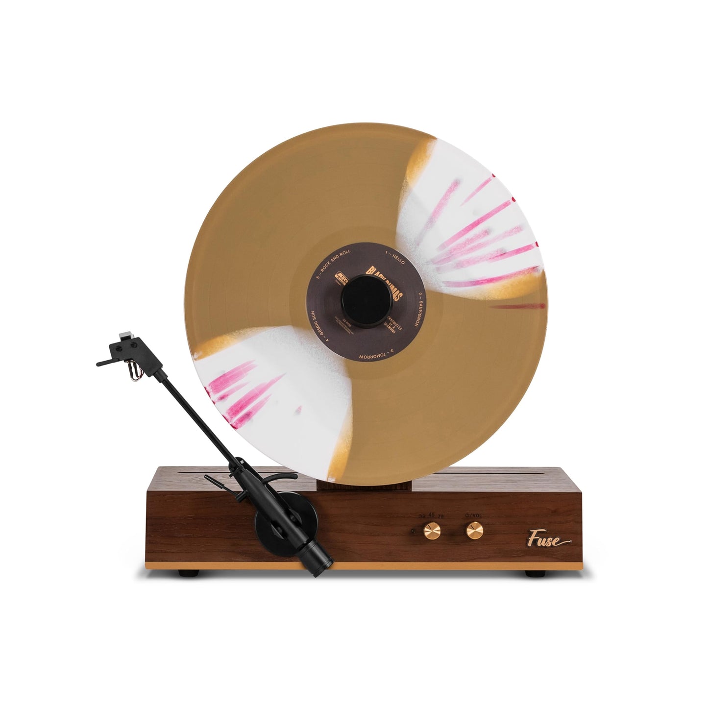 Vertical Record Player without Speakers