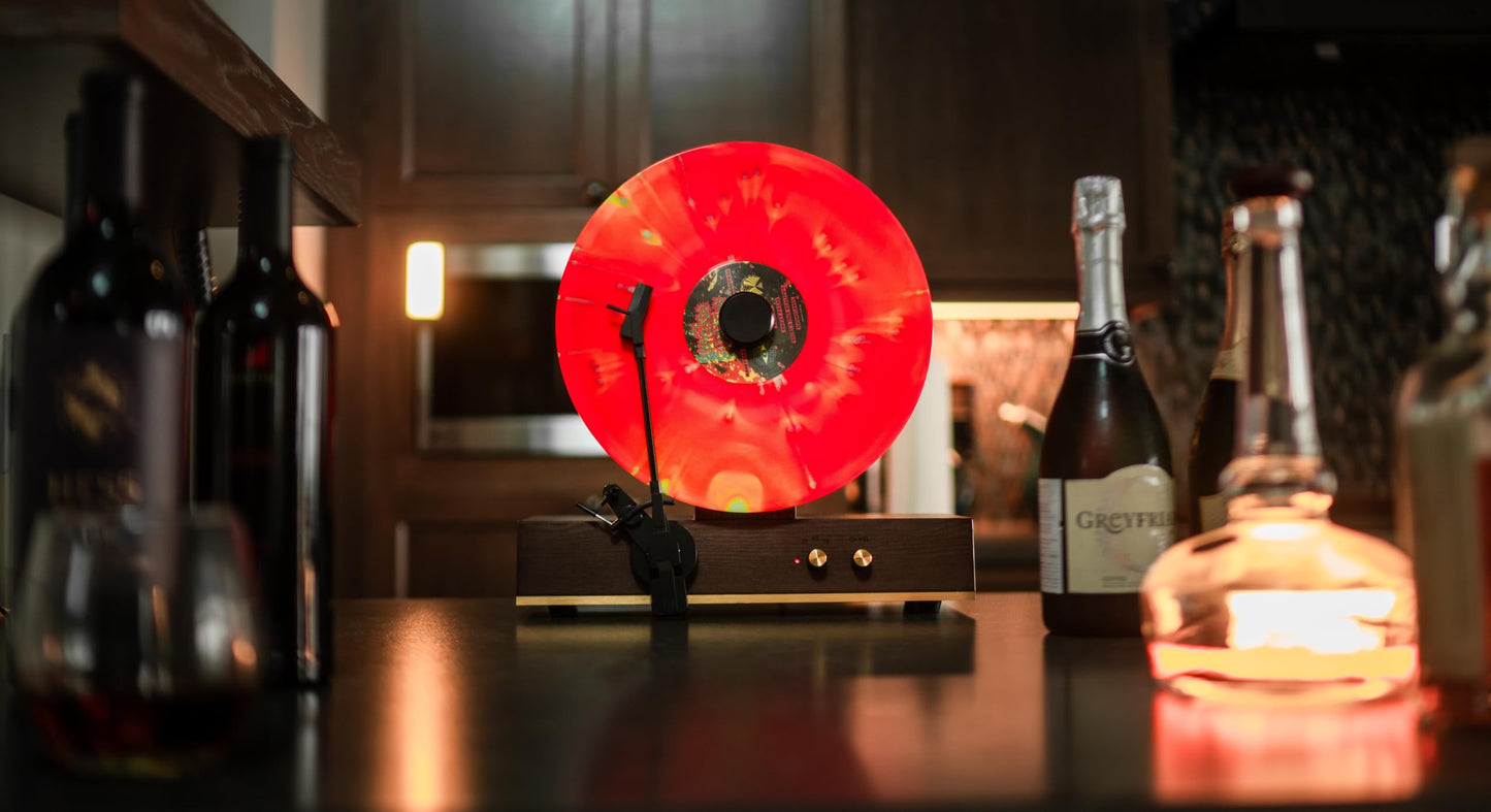 Vertical Record Player without Speakers