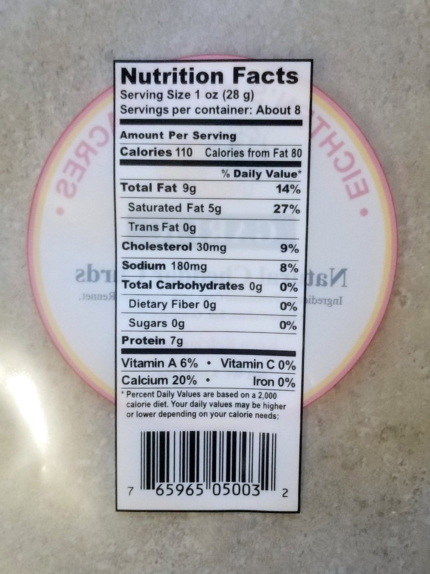 Garlic Flavored Cheddar Cheese Curds 8 oz
