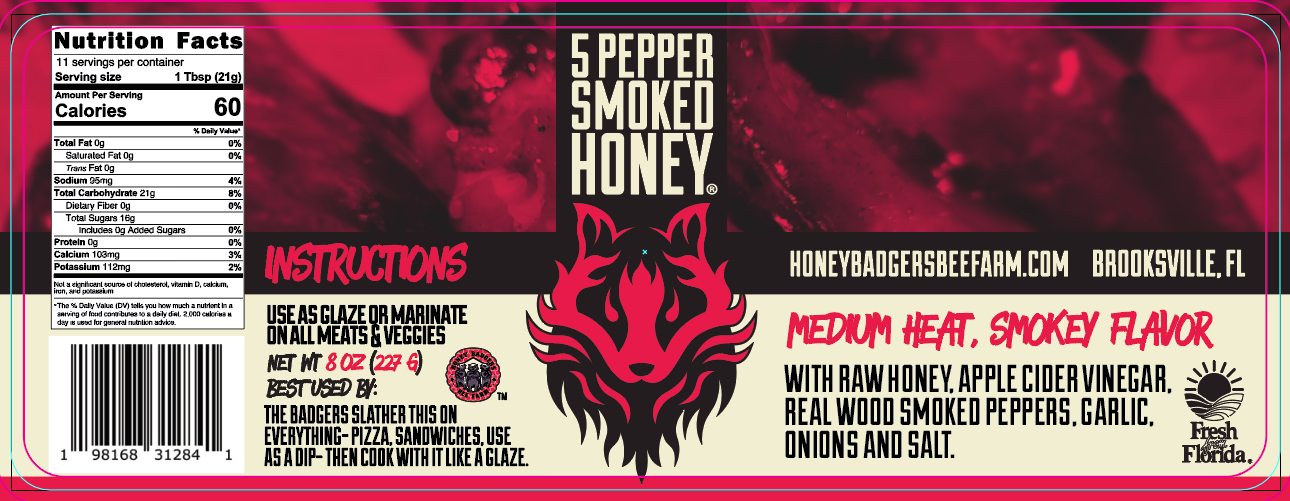 5 - Pepper Smoked Hot Honey