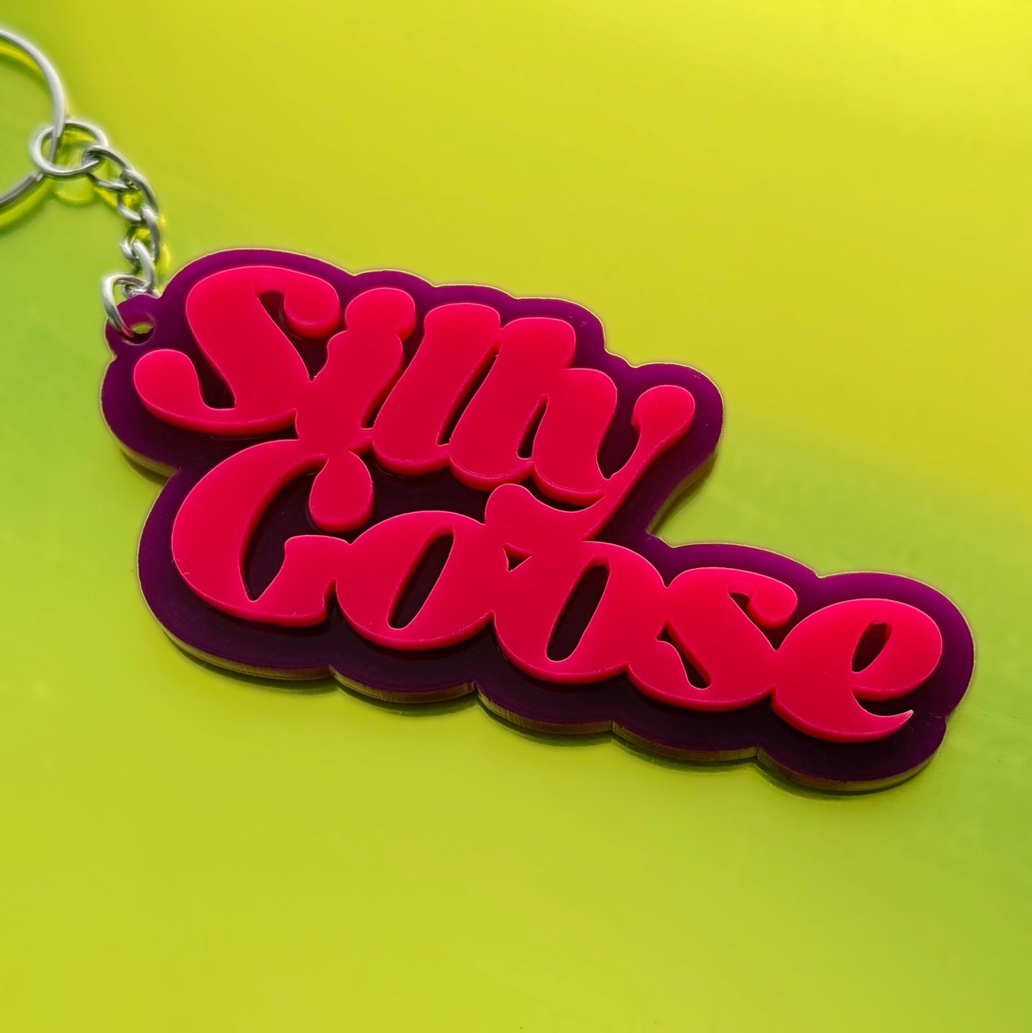Silly Goose Keychain