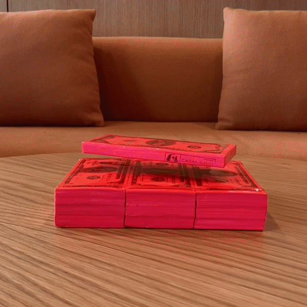 Levitating Stack - Flaming Pink