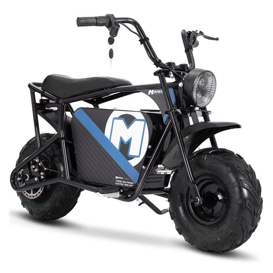 MotoTec 1000W 48V/12AH Electric Powered Mini Bike, Black (96372584)