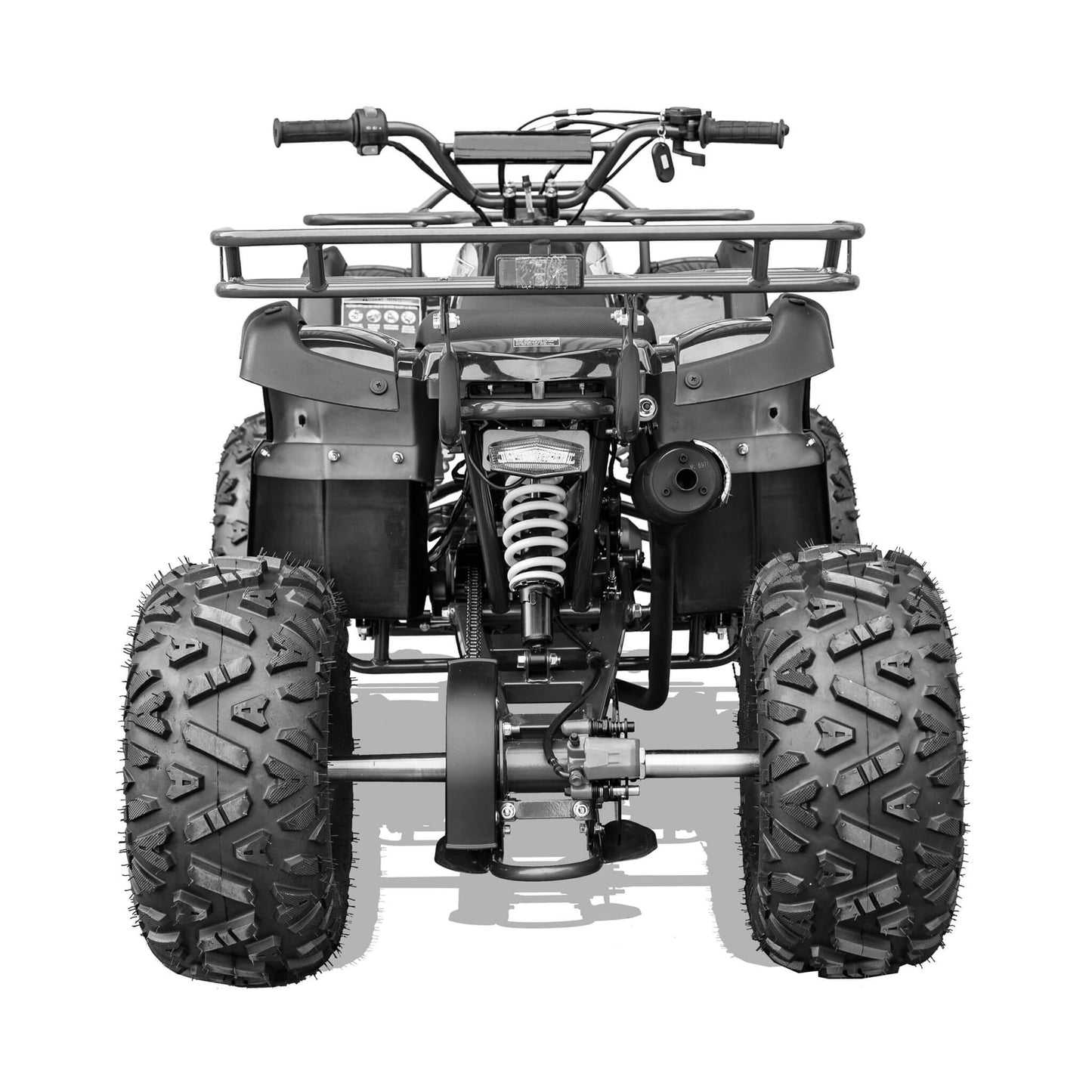 MotoTec Bull 125CC 4-Stroke Mini Kids 4 Wheeler Gas ATV Quad (SAK64813)
