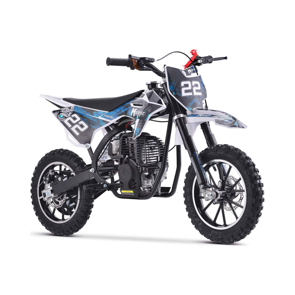 MotoTec Demon 40CC 4-Stroke Kids Gas Dirt Bike (SAK34729)