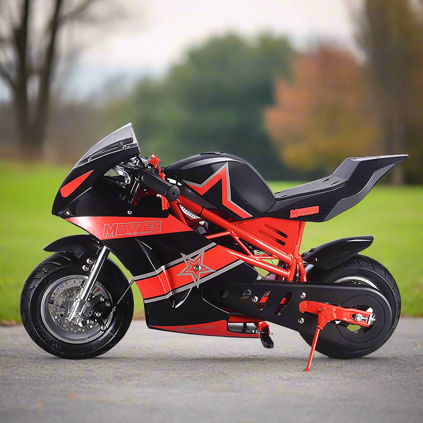 MotoTec GT 49CC 2-Stroke Premium Air Cooled Gas Pocket Bike (93706896)