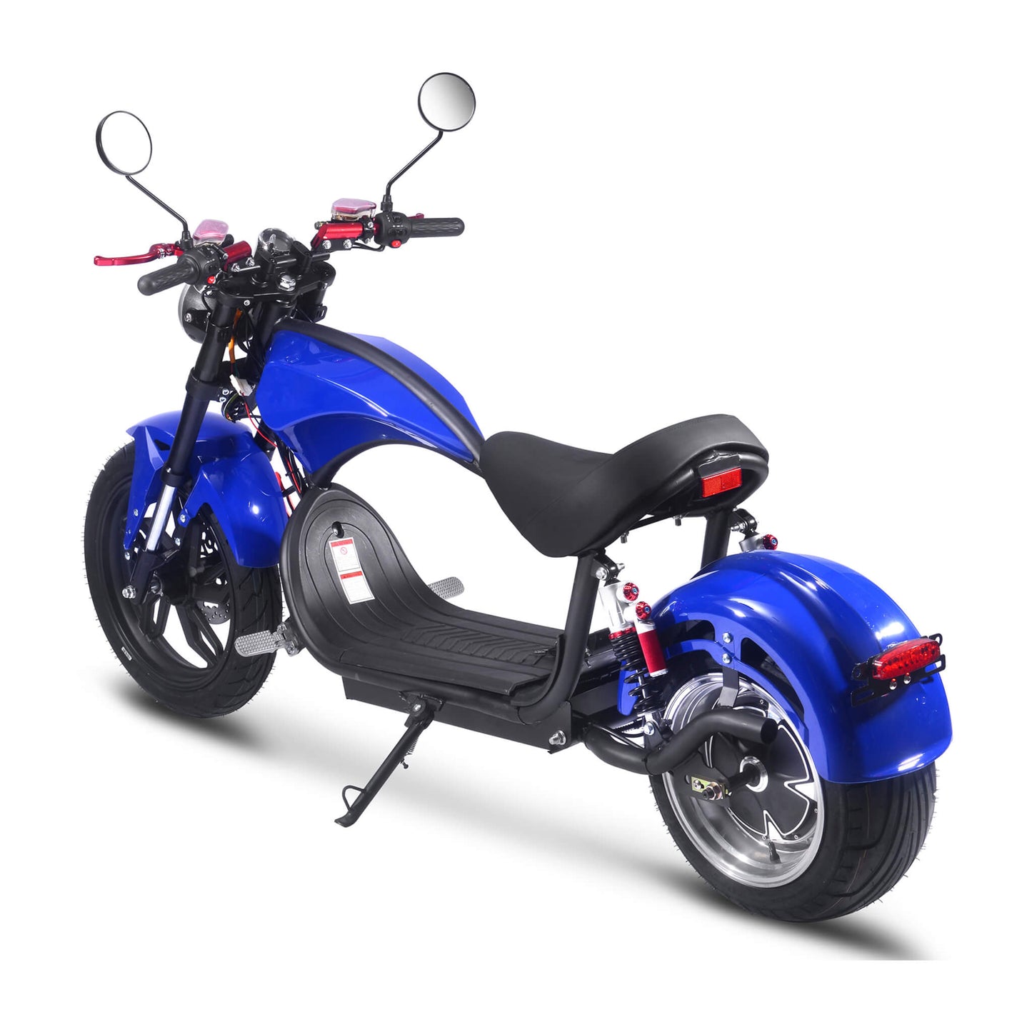 MotoTec Raven 60V/30AH 2500W Electric Moped Motorcycle Scooter For Adults, Blue (SAK98017) """ NOT FOR SALE IN CALIFORNIA!!!