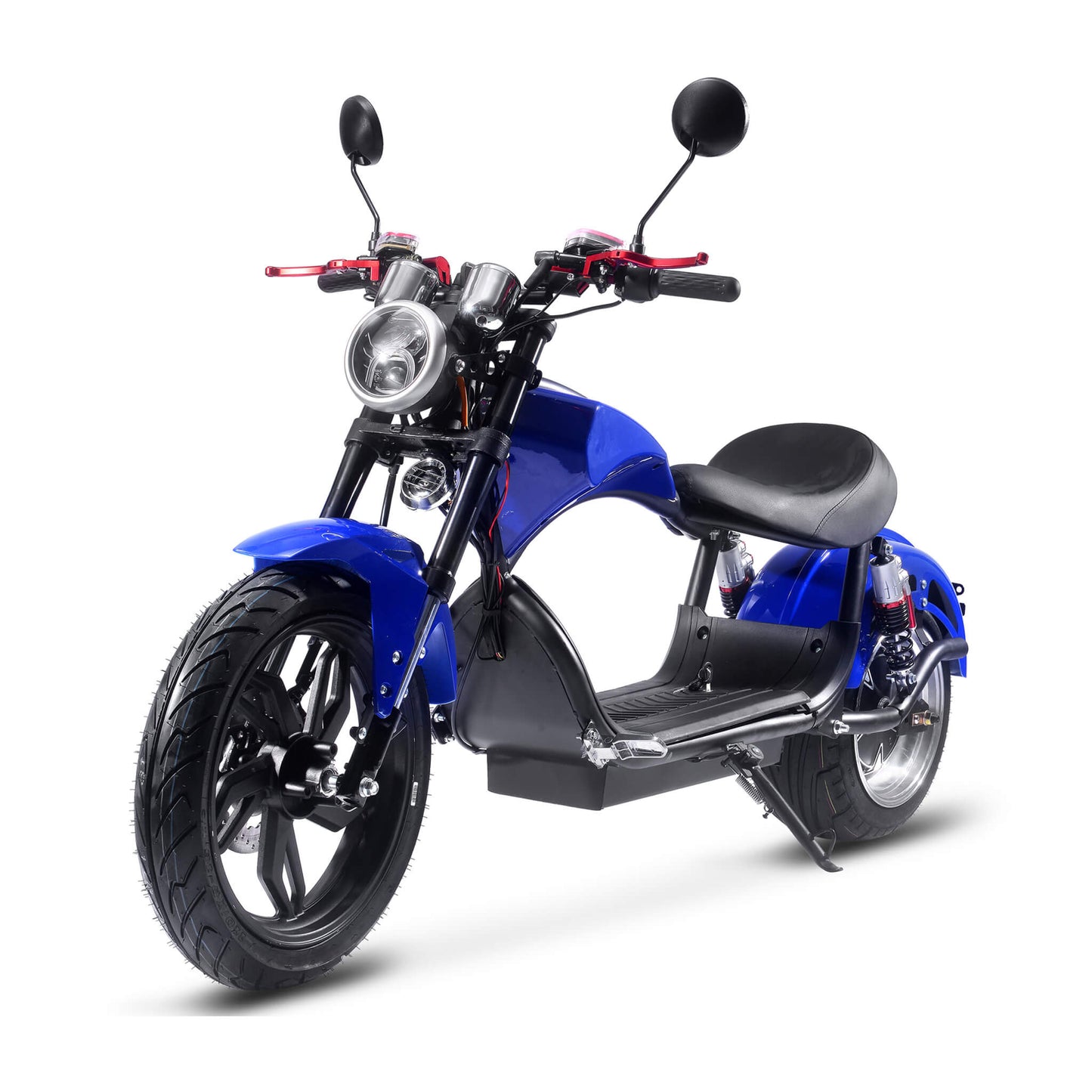 MotoTec Raven 60V/30AH 2500W Electric Moped Motorcycle Scooter For Adults, Blue (SAK98017) """ NOT FOR SALE IN CALIFORNIA!!!