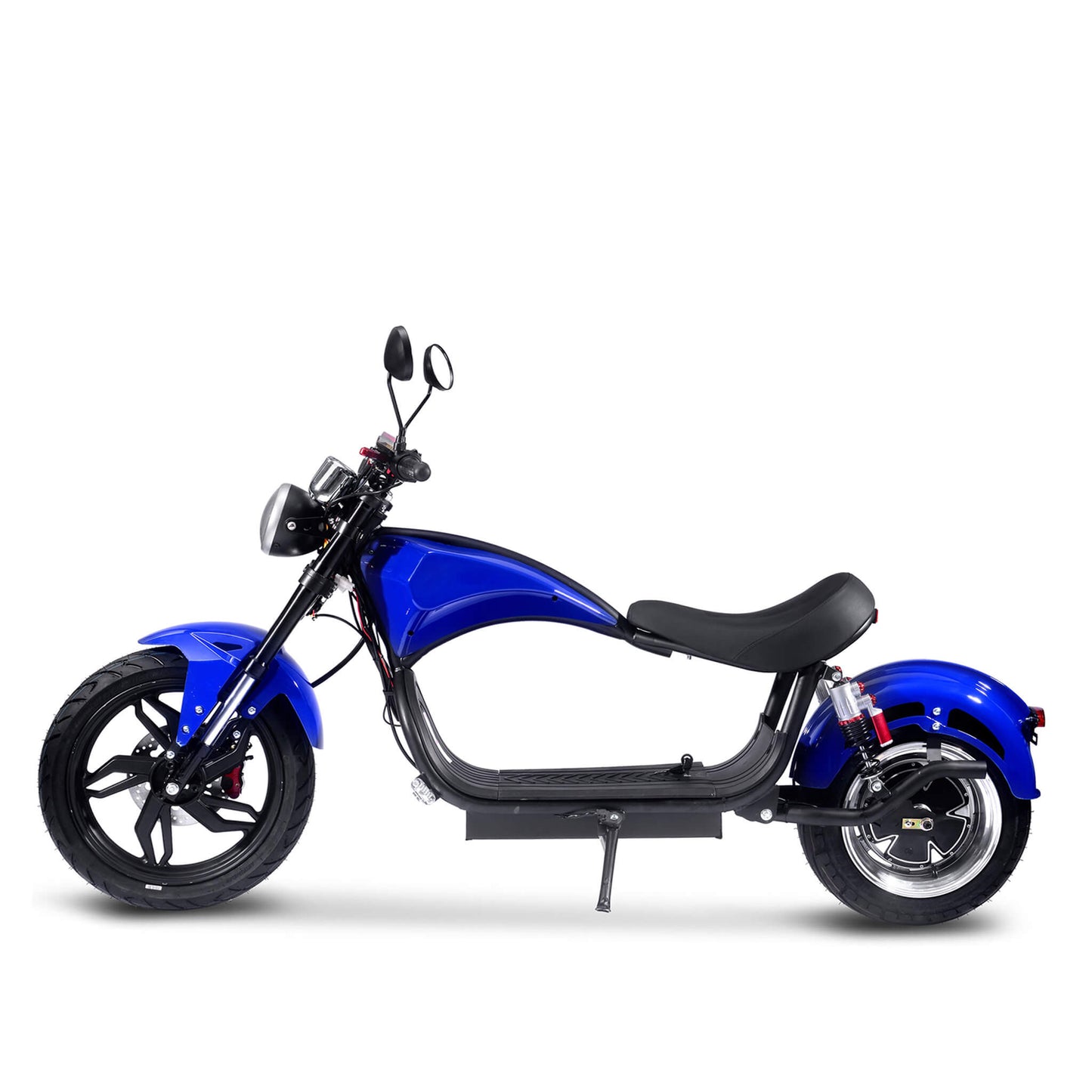 MotoTec Raven 60V/30AH 2500W Electric Moped Motorcycle Scooter For Adults, Blue (SAK98017) """ NOT FOR SALE IN CALIFORNIA!!!