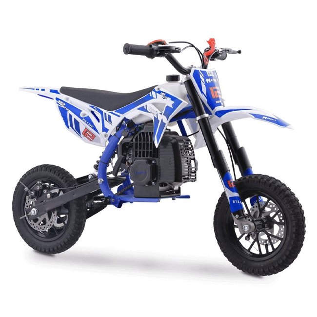 MotoTec Villain 52CC 2-Stroke Kids Gas Dirt Bike (93495478)