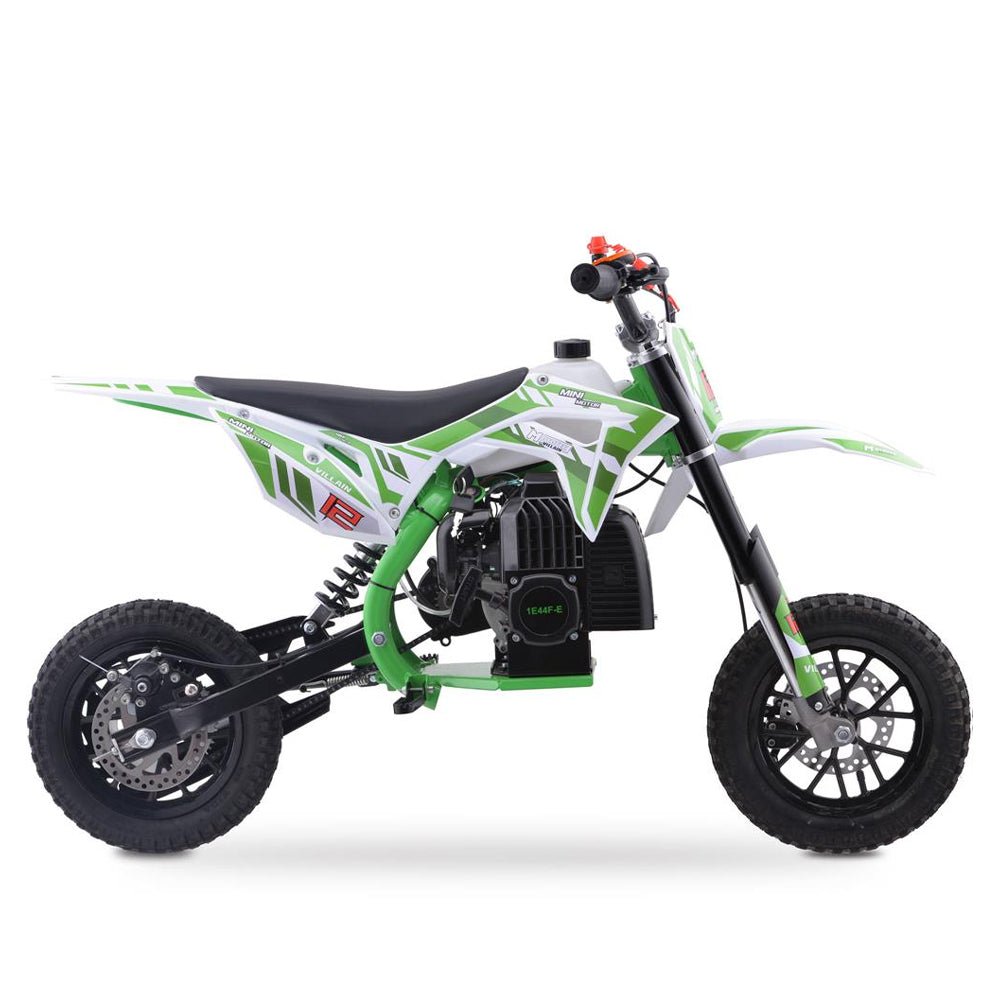MotoTec Villain 52CC 2-Stroke Kids Gas Dirt Bike (93495478)