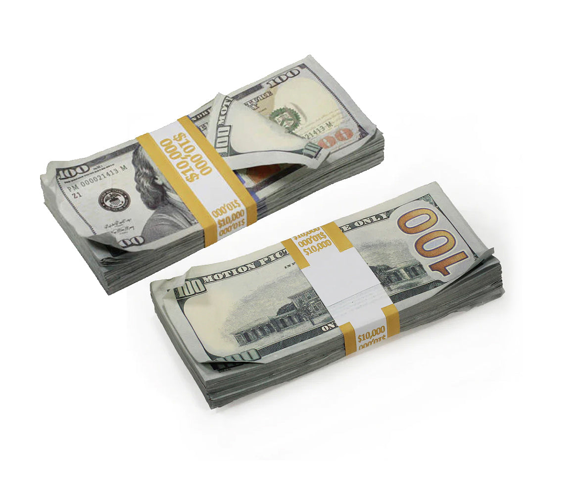 $1,000,000 Aged Prop Money - Full Print