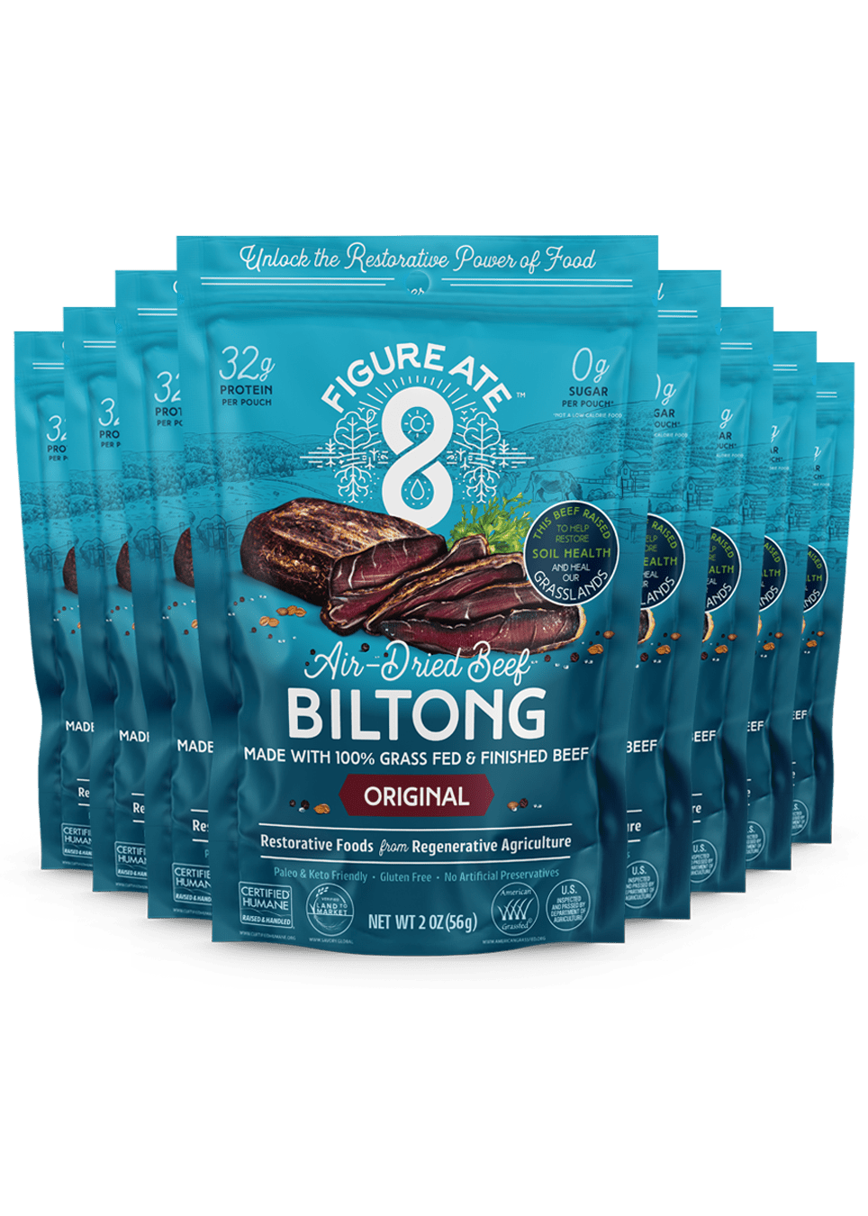 Original Grass Fed & Finished Beef Biltong