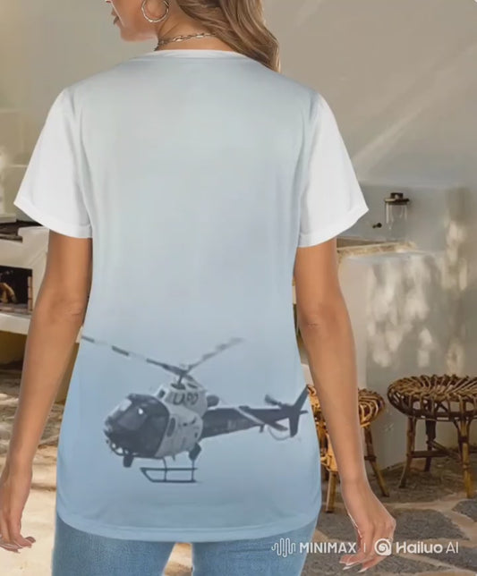 PRESS VIDEO 🎬 NEW!!! "THAT PART" branded (black front & L.A.P.D. Helicopter rear) T-Shirt