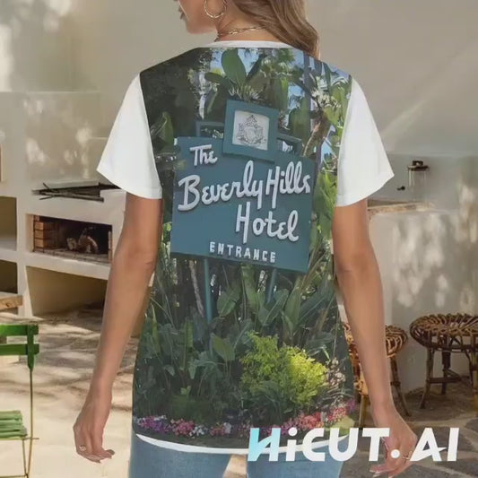 PRESS VIDEO 🎬 NEW!!! "THAT PART" branded (front black B.H. Hotel Sign rear) Crewneck Short Sleeve T-Shirt