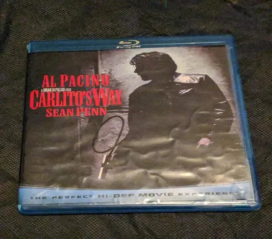 Al Pacino " Carlito's Way" autographed DVD