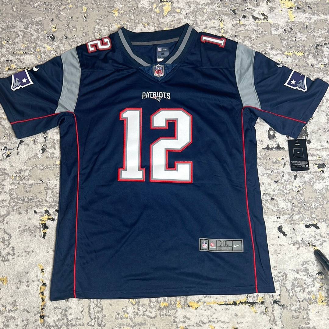 Autographed official Tom Brady jersey