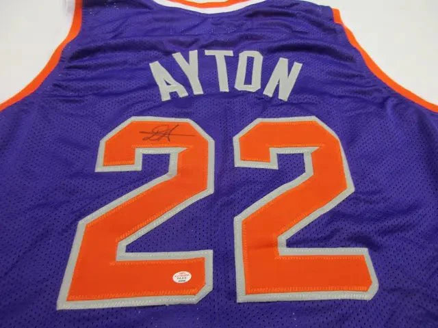 Deandre Ayton of the Phoenix Suns signed autographed basketball jersey PAAS COA 600