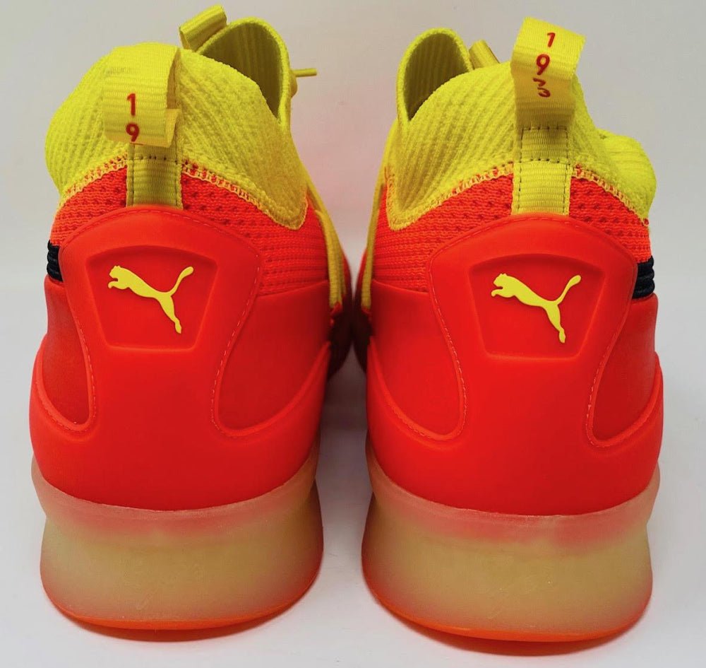 Deandre Ayton Signed Puma Clyde Basketball Shoes Inscribed "Time To Rise" (Game Day Legends & Steiner) Limited Edition