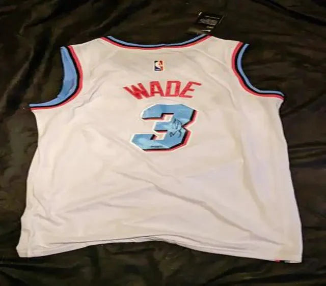 Dwyane Wade autographed jersey