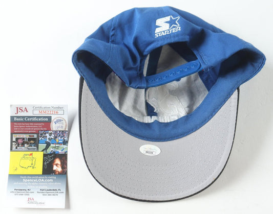 Emmitt Smith Signed Cowboys Snapback Hat with Display Case