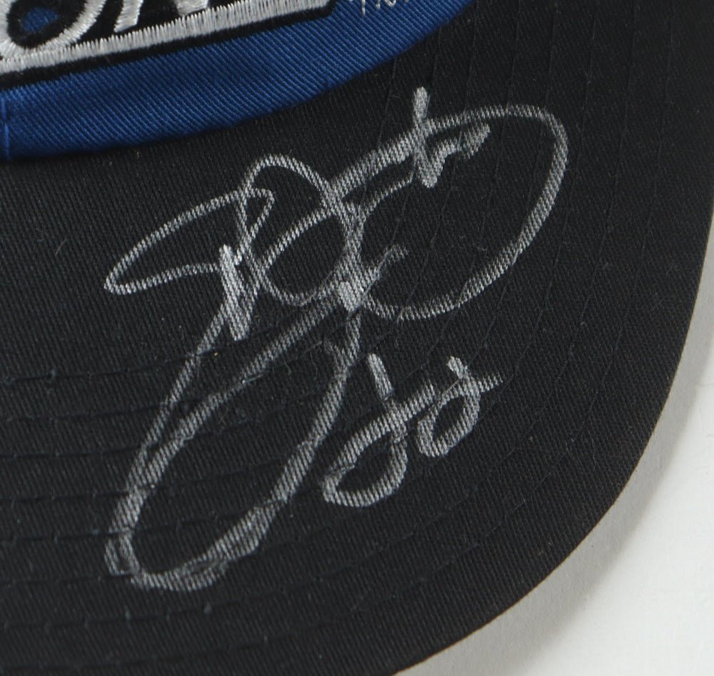 Emmitt Smith Signed Cowboys Snapback Hat with Display Case