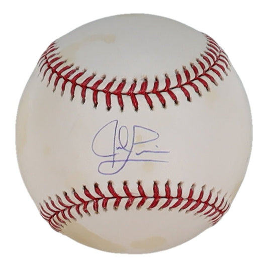 Jed Lowrie Signed Baseball