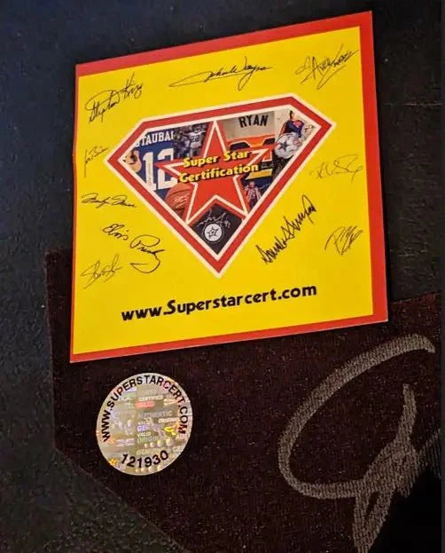 Jim Brown Autographed number decal