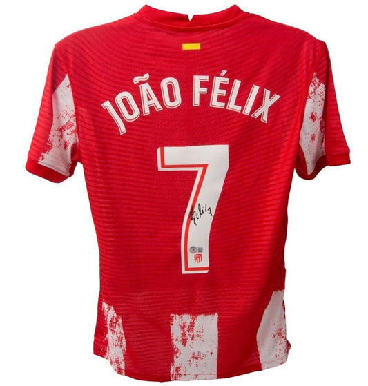 Joao Felix Signed Atletico Madrid Home Jersey