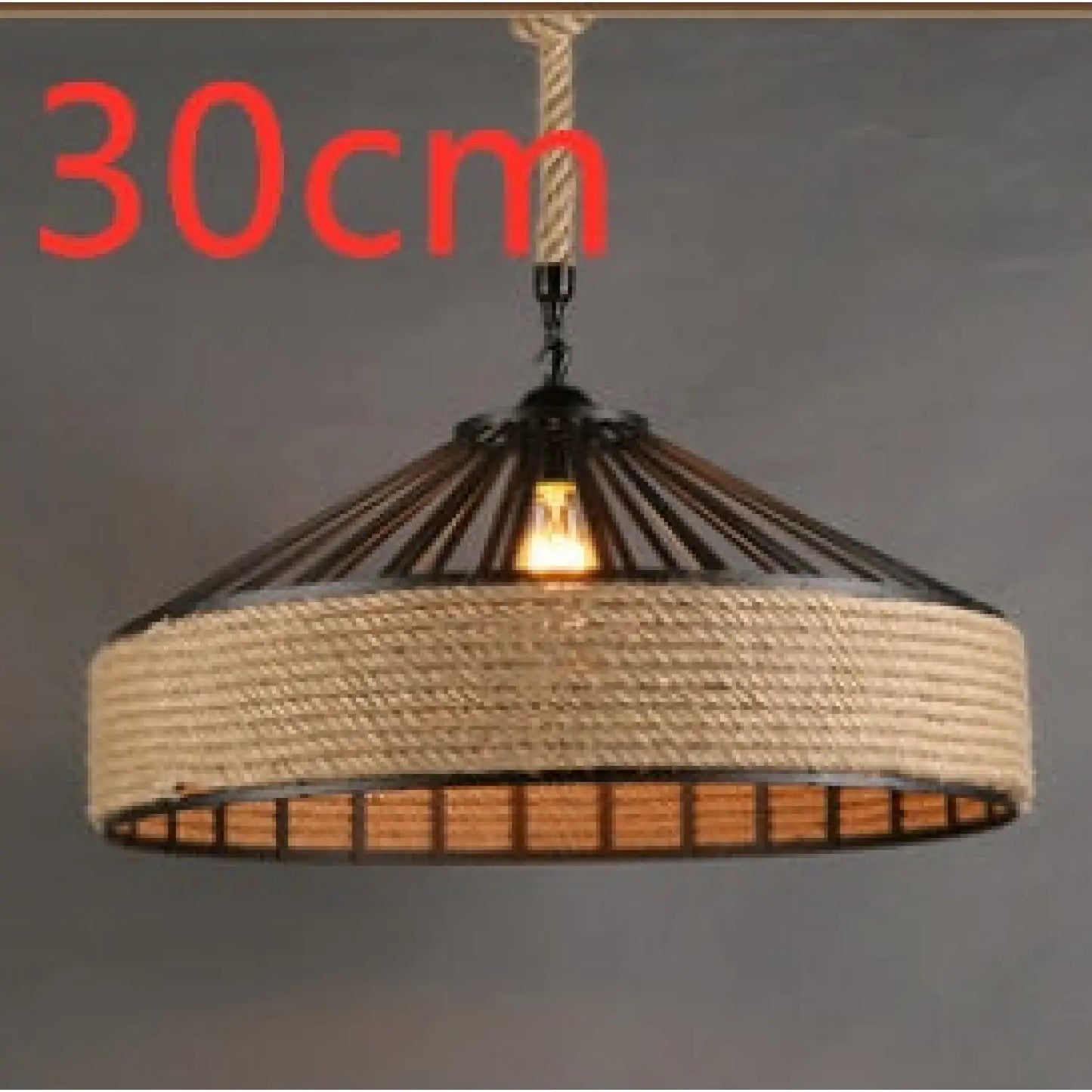 Rustic Hemp Rope Chandelier for Cozy Living Rooms and Dining Areas