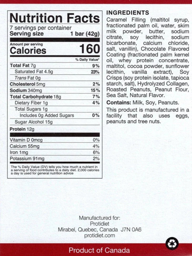 Caramel & Sea Salt Bites - Protidiet