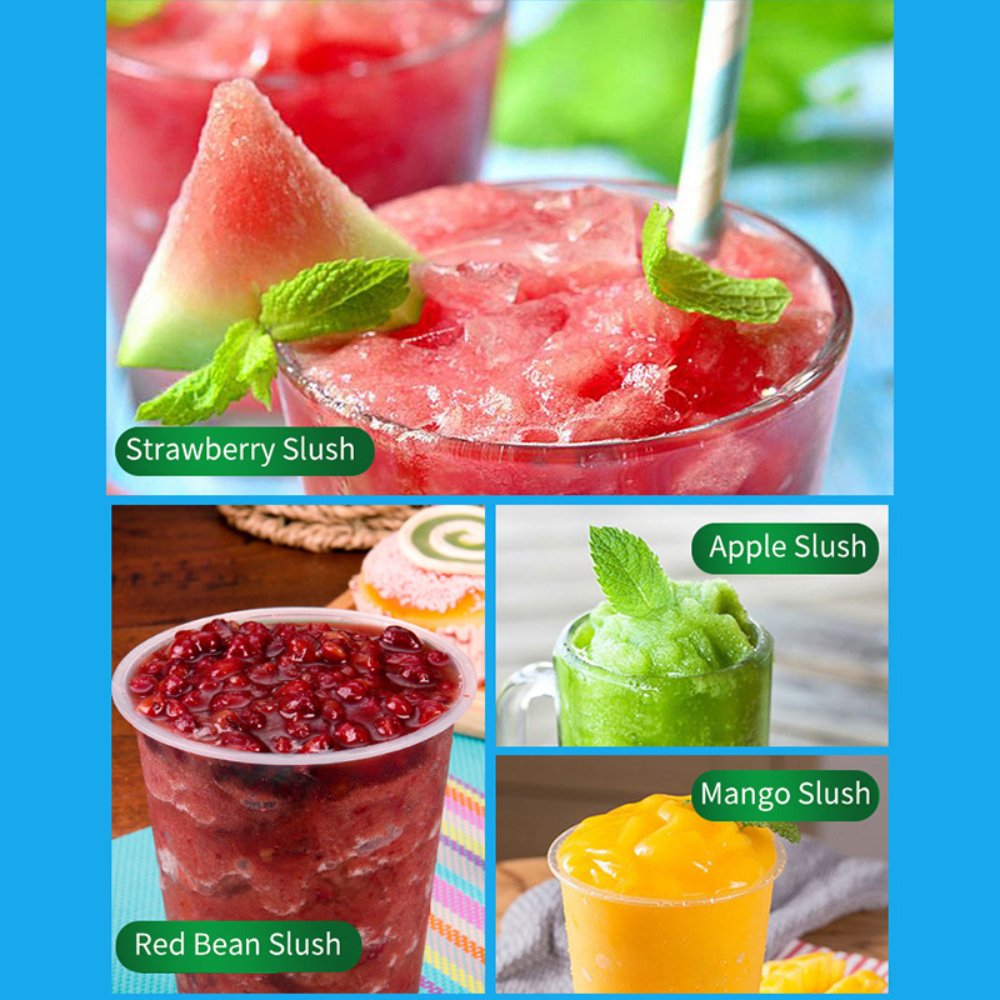 Stainless Steel Slushy Machine With Triple Tank Advance Cooling, 45L (SAK52258)