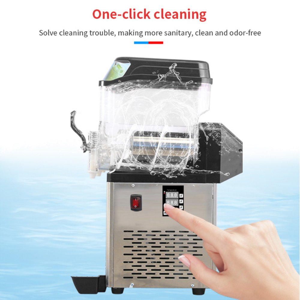 Stainless Steel Slushy Machine With Triple Tank Advance Cooling, 45L (SAK52258)