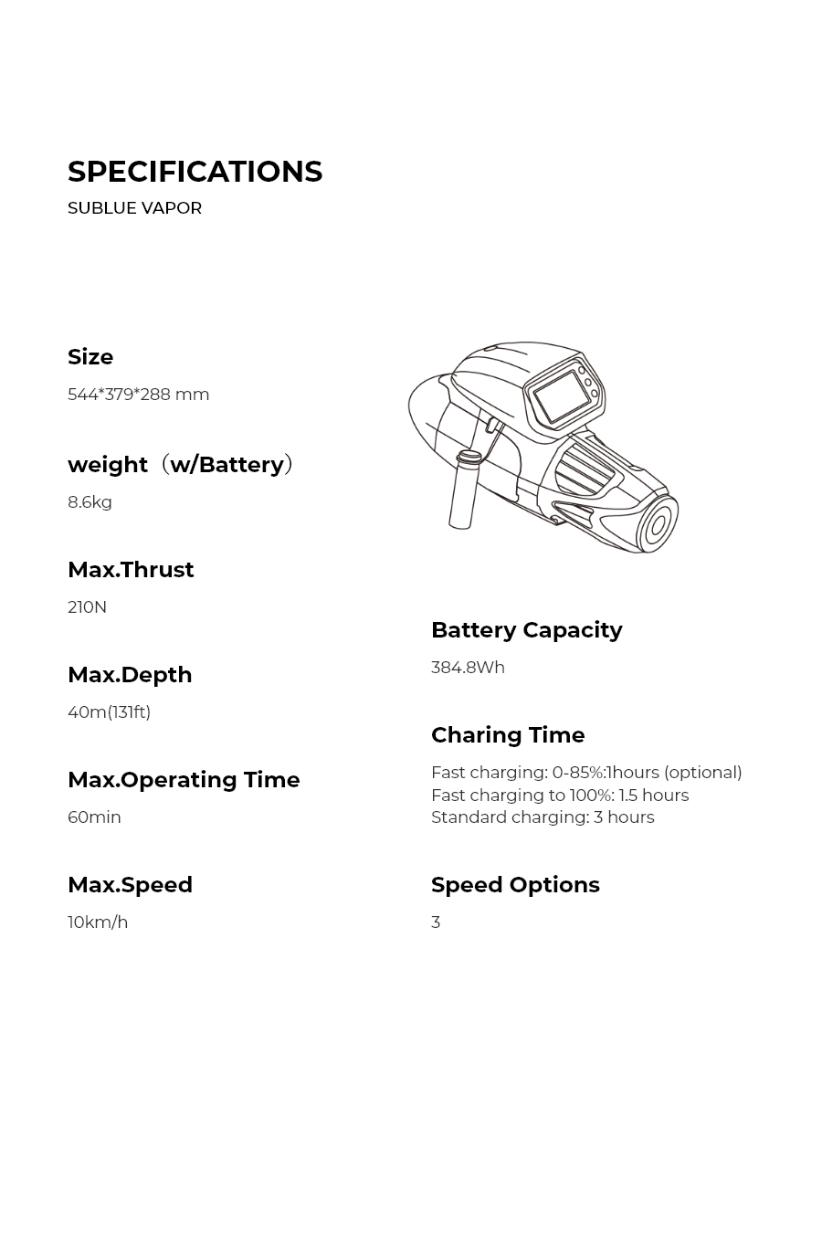 UNDERWATER SCOOTER 💦 - The Vapor