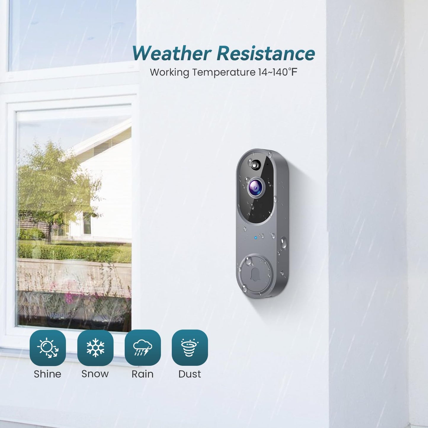 Zarre View Video Doorbell