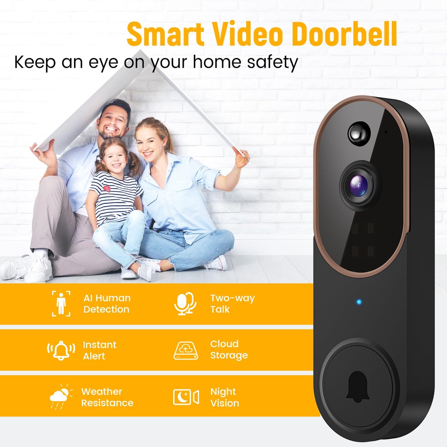 Zarre View Video Doorbell
