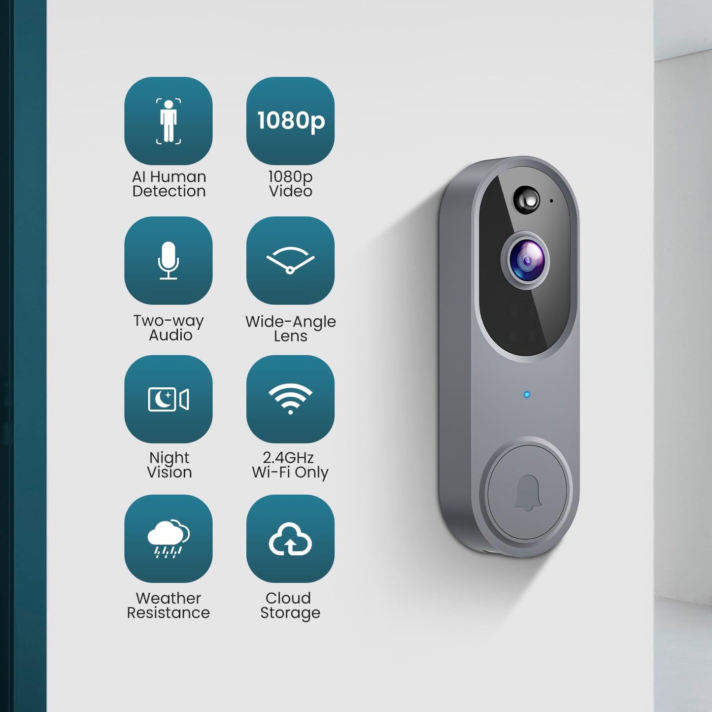 Zarre View Video Doorbell