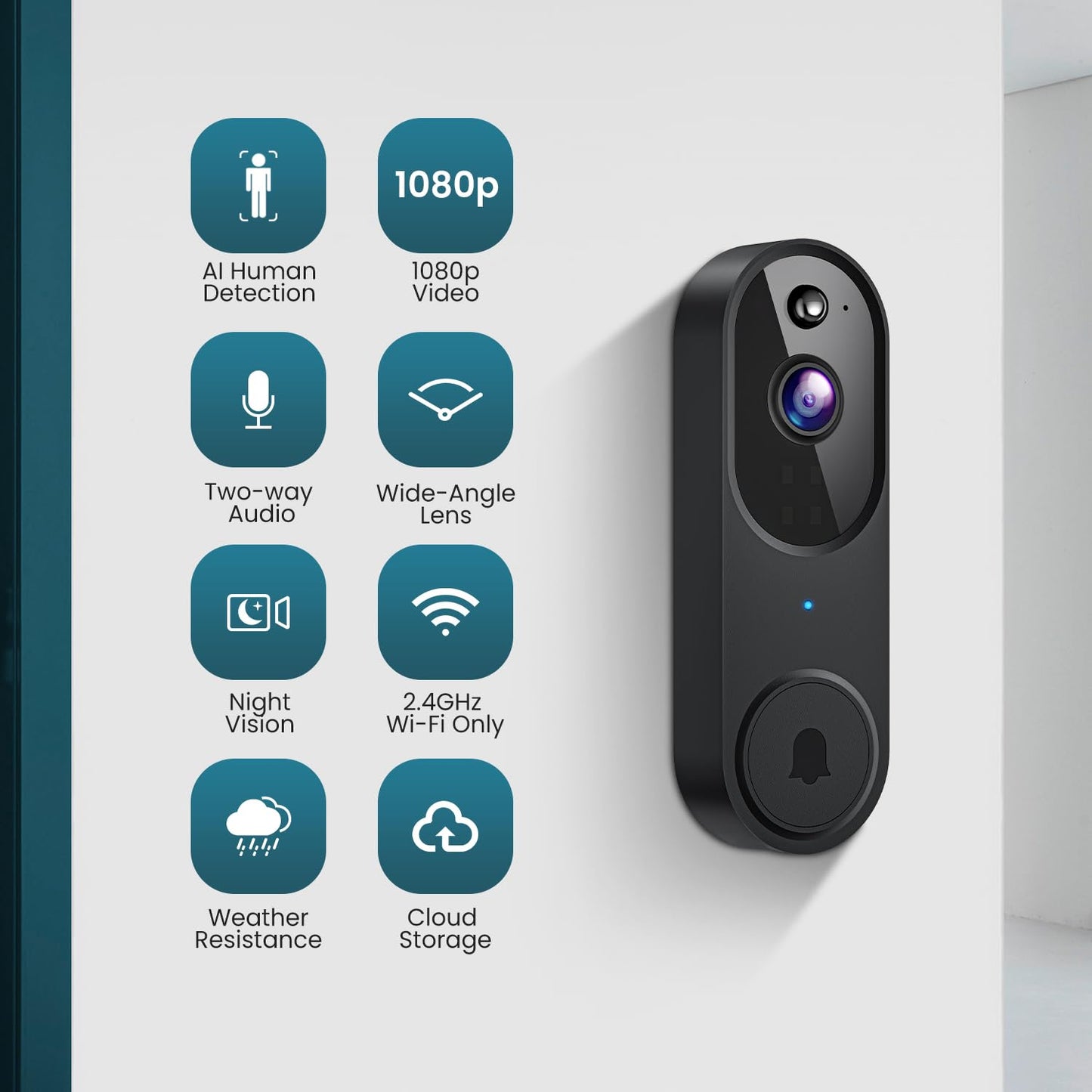 Zarre View Video Doorbell