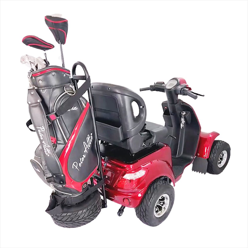 Zvg 4-Wheel 60V/20AH Electric Golf Senior Travel Mobility Scooter For Adults, 440LBS (SAK91582)
